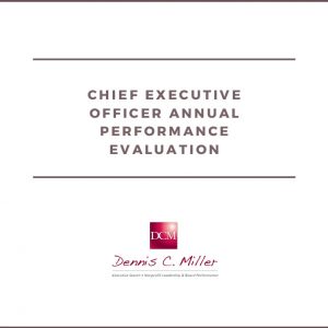 Chief Executive Officer Annual Performance Evaluation